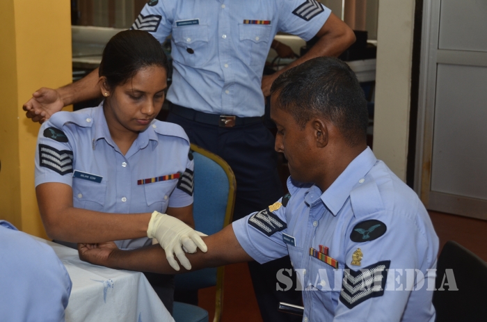 SPECIAL SCREENING/AWARENESS PROGRAMME ON STI/HIV AT SLAF STATION COLOMBO